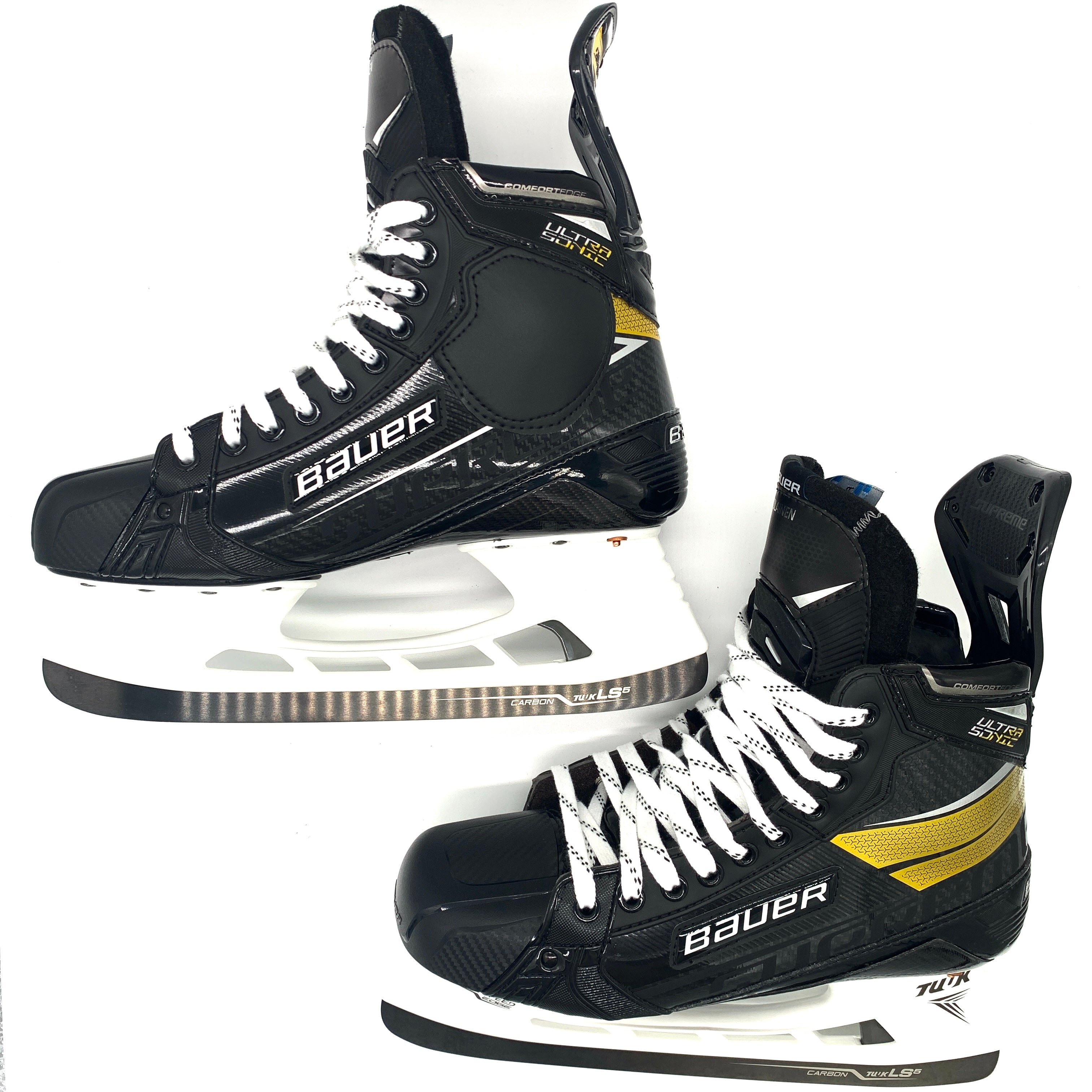 Bauer Supreme Ultrasonique - Nouveaux patins de hockey Pro Stock - Taille 10EE - Rasmus Ristolainen